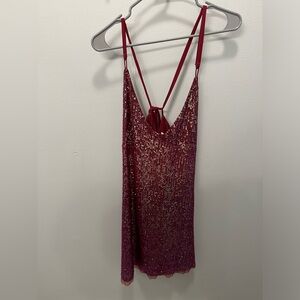 Free people mini sequin dress